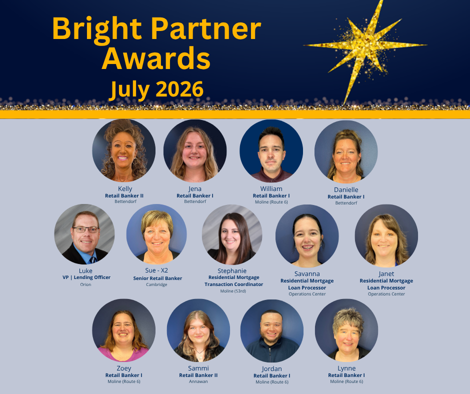 Bright Partner Awards for July 1 - August 1, 2026