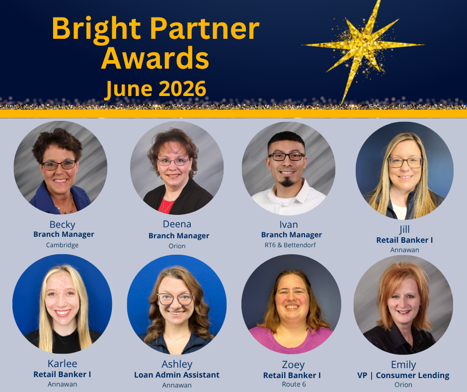 BankORION Bright Partner Awards June