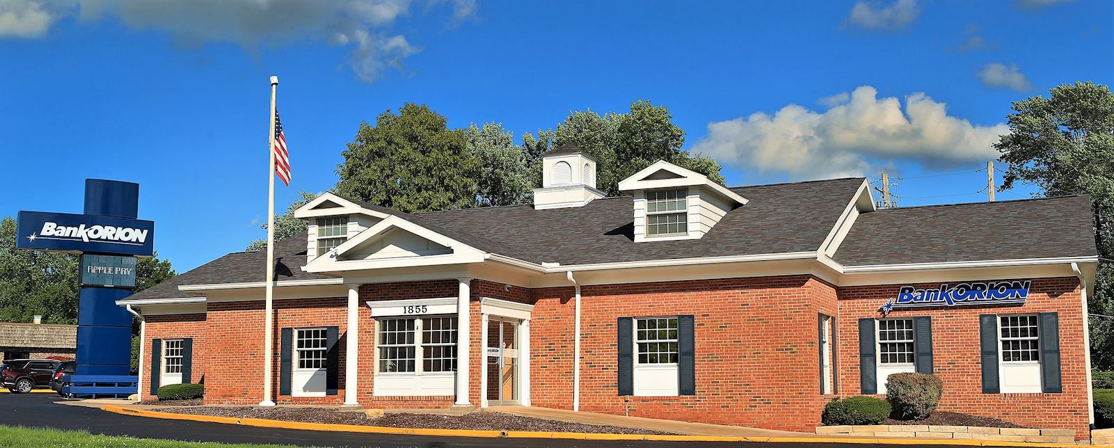 Exterior of BankORION's Bettendorf branch