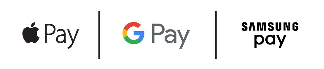  Apple Pay, Google Pay, Samsung Pay